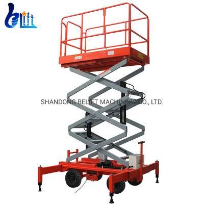 Available Rentail Equipment Full Electric Mobile Scissor Lift