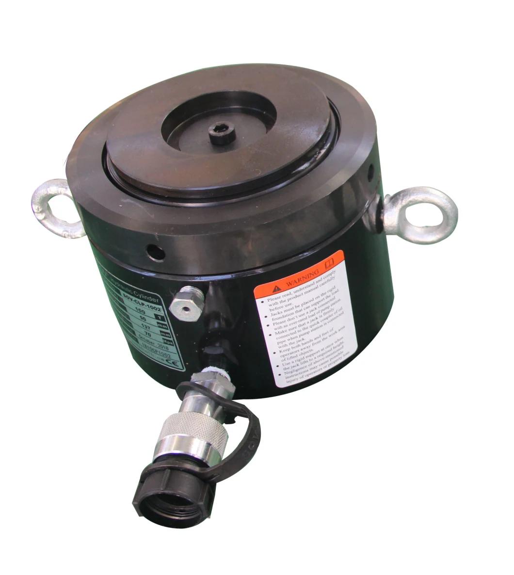 500ton Hot Sell Single Acting Pancake Lock Nut Jack