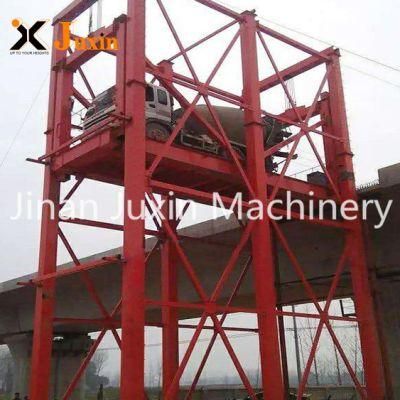Hydraulic Storage Freight Elevator Material Lift Used in Warehouse Cargo
