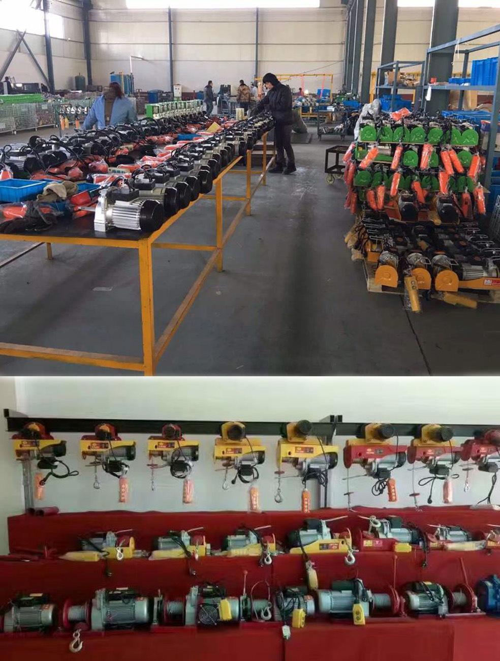 PA Mini Electric Wire Rope Lifting Hoist