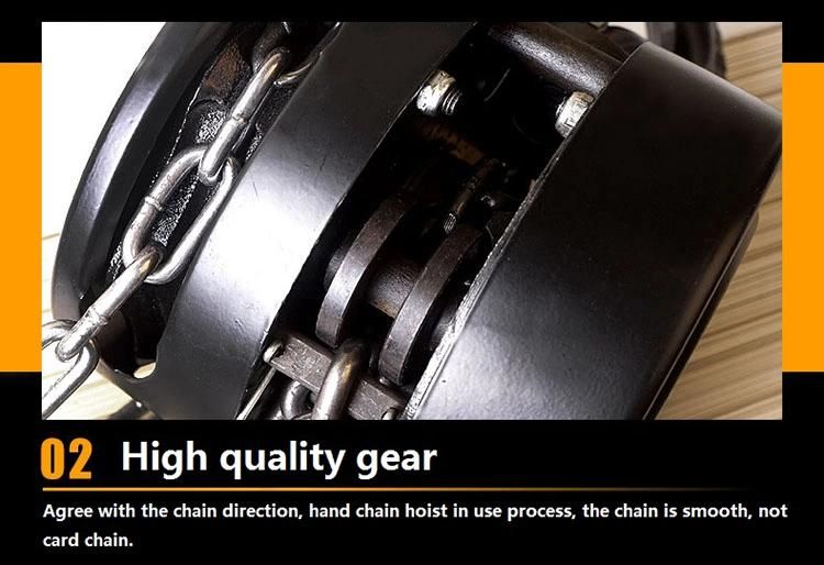 Factory Price CE From TUV 1t Hand Manual Chain Hoist