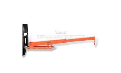 Ylc01 DIP-Angle Telescopic Rotatable Fork Mounted Jibs Loading Capacity 690kg -2000kg