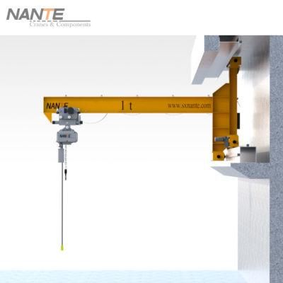 125kg ~ 5000kg Bb Series Wall-Traveling Jib Cranes with Chain Hoist