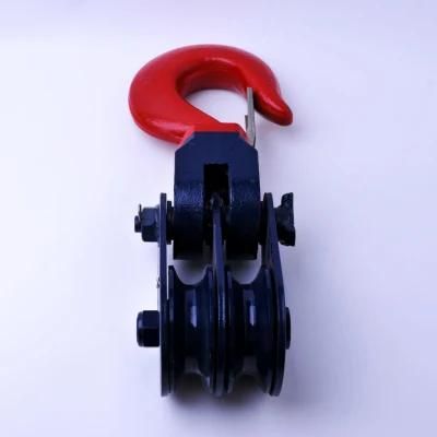 H418 Heavy Duty Type Snatch Pulley Block with Hook