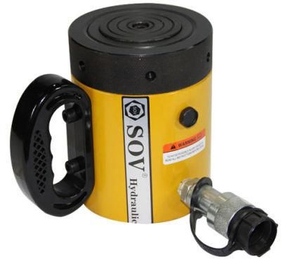 High Quality Sov Single Acting Safety Lock Nut Jack (SOV-CLL)