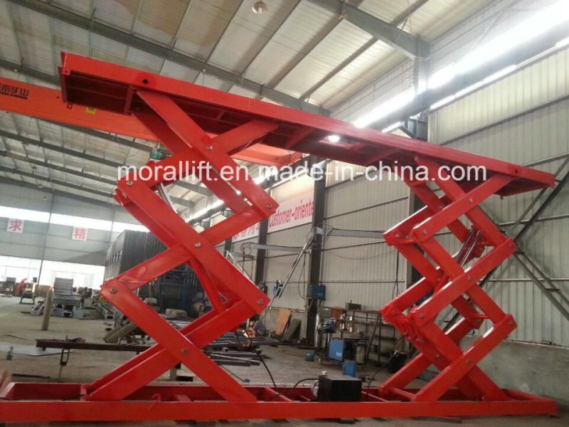 Scissor Type Stationary Hydraulic Heavy Loading Lift for Sale