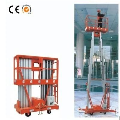 Single Mast Aluminum Aerial Work Platform for Sale