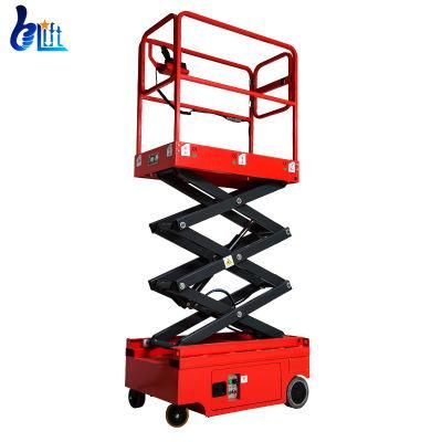 3m 4m Portable Aerial Lifting Platform Self Propelled Mini Scissor Lift