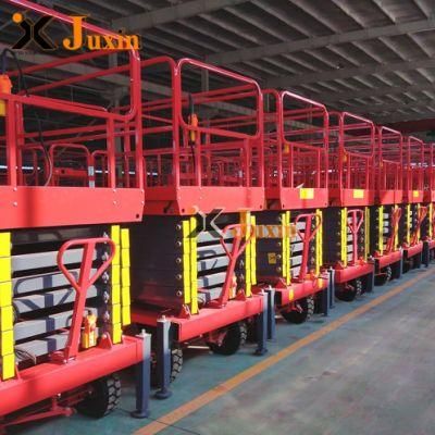 Mobile Hydraulic Scissor Type Lift Platform Elevator for Aerial Work