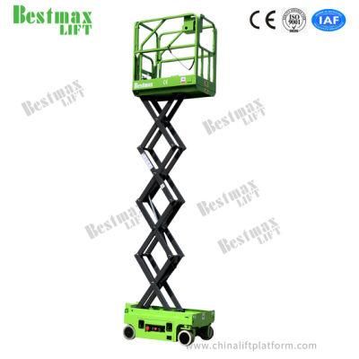 Mx300s Mini Full Electric Scissor Lift with Extension Platform