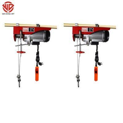 Mini Industrial Platform Chain Electric Wire Rope Hoist