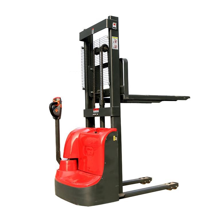 China Hot Sale Warehouse Use Cqd15 Reach Stacker Electric Stacker for Sale