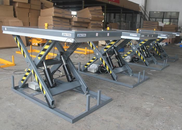 Reliable Workshop Hydraulic Lifting Platform Cargo Scissor Lift Table for Sale