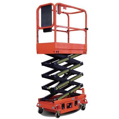 Self Propelled 320kg 12m 14m Aerial Work Platform Skyjack Scissor Lift