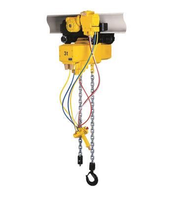 Suspended Platform Pneumatic Lifting Equipment Air Chain Hoist Control Machine