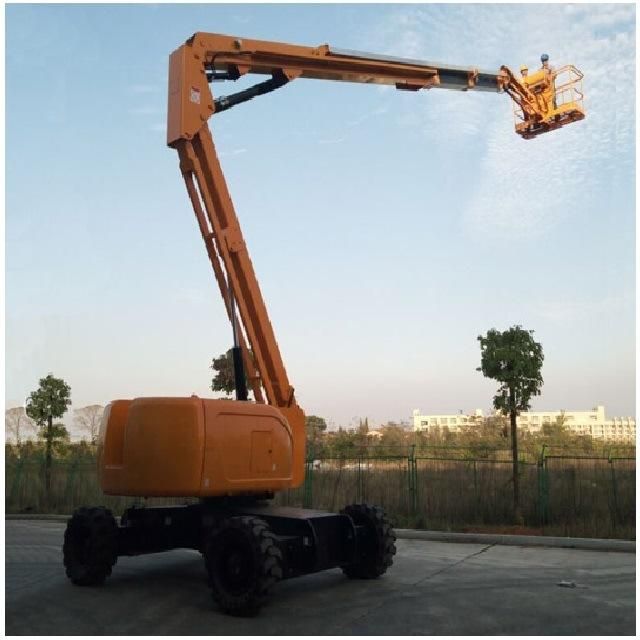 38m Self-Propelled Articulated Boom Lift Diesel Boom Lift
