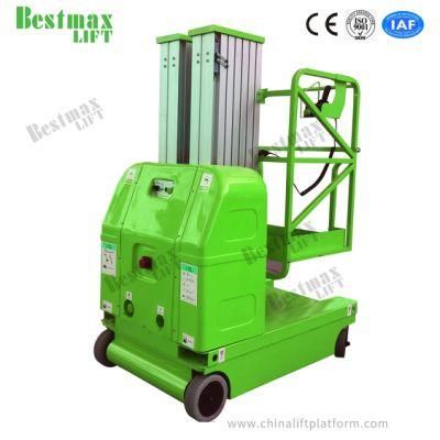 9.5m Working Height 200kg Load Self Propelled Aluminum Alloy Lift Platform
