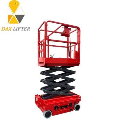 Indoor Outdoor High Efficiency Automatic Mobile Hydraulic Man Lift