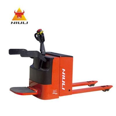 2 Ton Electric Stacker Orange Color