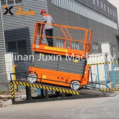 4m-16m Economic Mini Electric Battery Motor Lift Self Propelled Scissor Lift