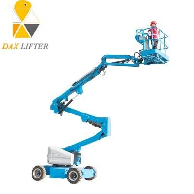 China Mobile Manlift Self Propelled Articulated Spider Boom Lift