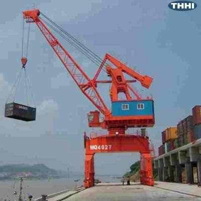 25t30m Port Travelling Wire-Luffing Crane