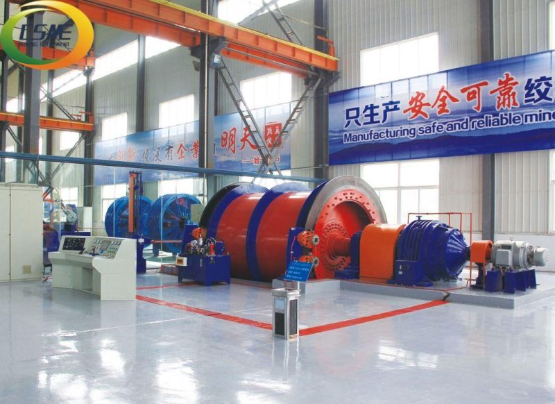 Double Drum Wire Rope Mining Hoist for Non-Metal Mine