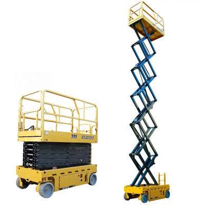 8 Meter Self Propelled Hydraulic Elevator Scissor Lift Table Aerial Work Platform