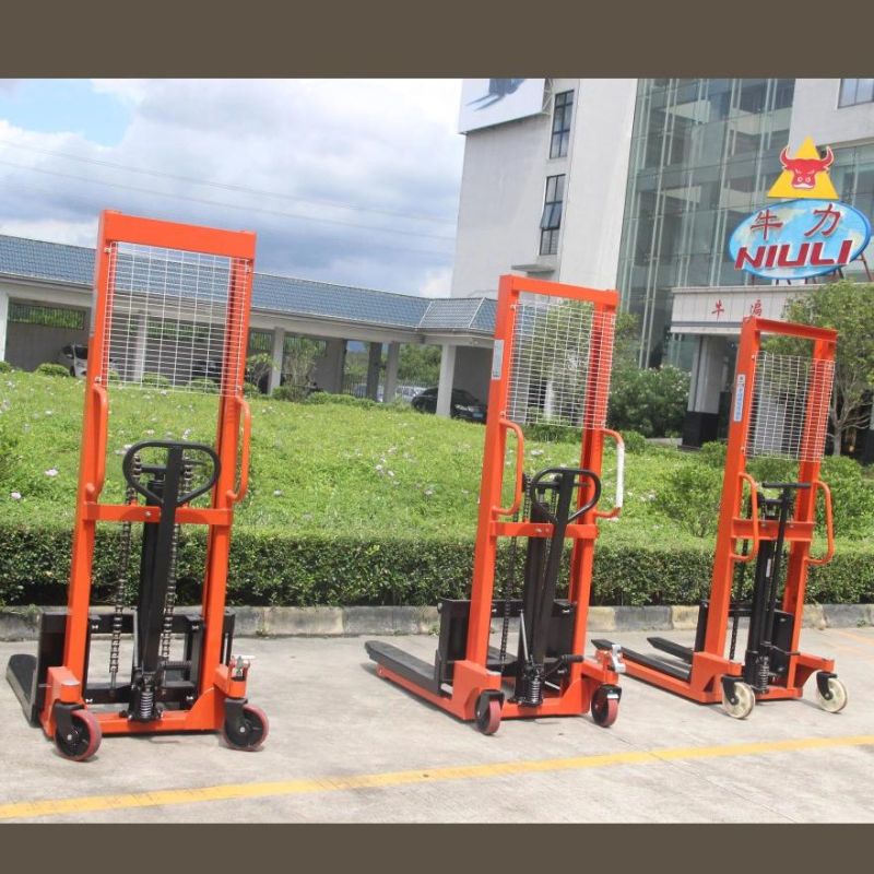 1.5ton Hand Pallet Lifter Manual Stacker Hydraulic Stacker