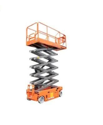 Hydraulic Aerial Construction Lift Machine Automatic Walking Electric Scissor Lift with CE