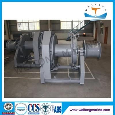 Hydraulic Manual Electric Single Drum Boat Anchor Winch 1400W