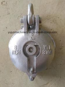 Hot DIP Galvanized Snatch Block with Shackle for Cable, Cable Pulley Block