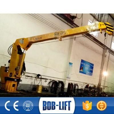 3.2 Ton Deck Mounted Ship Crane for Sale