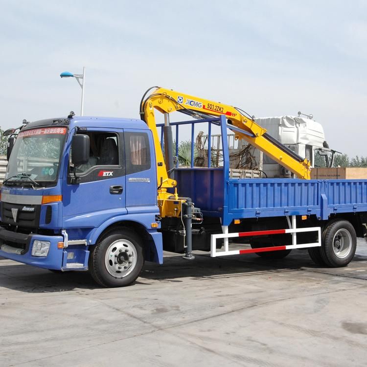 XCMG Manufacturer Newest Sq8zk3q 5ton Folding-Arm Truck Mounted Crane