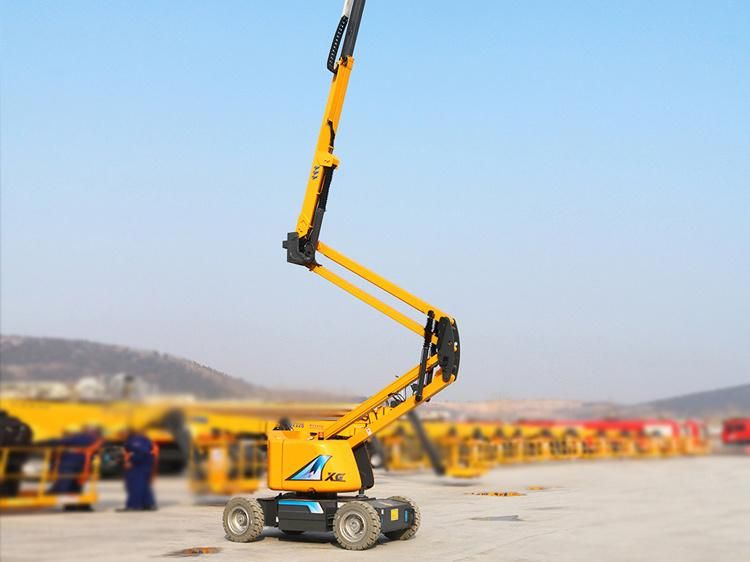 Electrical Mobile Elevating Aerial Work Platform 16m Articulated Boom Lift Xga16AC for Sale