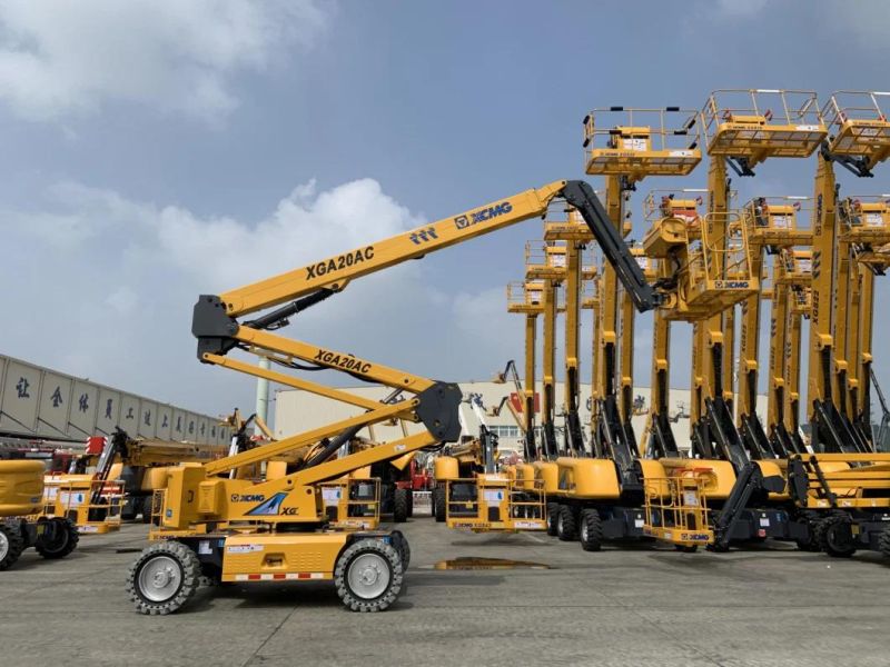 XCMG Official Manufacturer 20m Articulated Boom Lift Xga20AC China New Electric Self-Propelled Mobile Aerial Work Platform for Sale