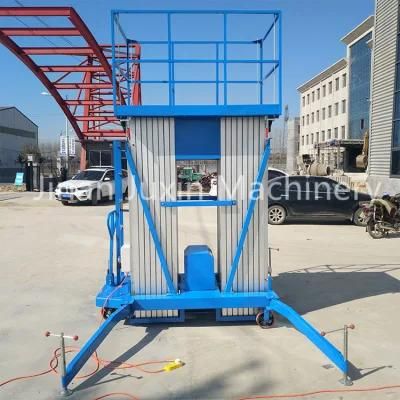 12m Mobile Aerial Work Platform Aluminum Lift Platform