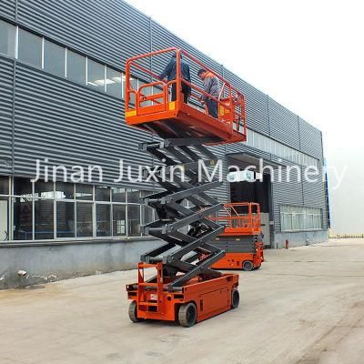 Factory Supply Cheap Self Propelled Scissor Lift Mobile Scissor Lift with Battery Price