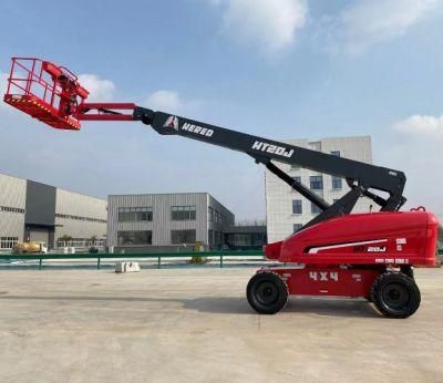 China Top Brand Hered Telescopic Straight Articulate Knuckle Boom Lift Aerial Work Platforms with CE ANSI Certified