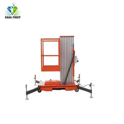 5m Clean Window Aloft Electric Mobile Hydraulic Working Lift Platform