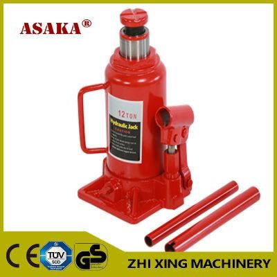 Manufacture in China Auto Repair Tool 12 Ton Hydraulic Bottle Jacks with CE Certification