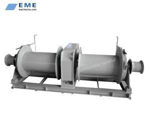Marine Towing Winch with Double Drums