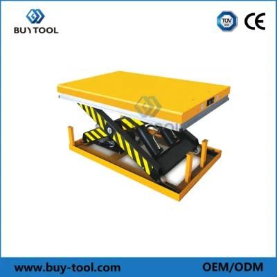 1000kg 2000kg High Quality Electric Type Scissor Lift Table