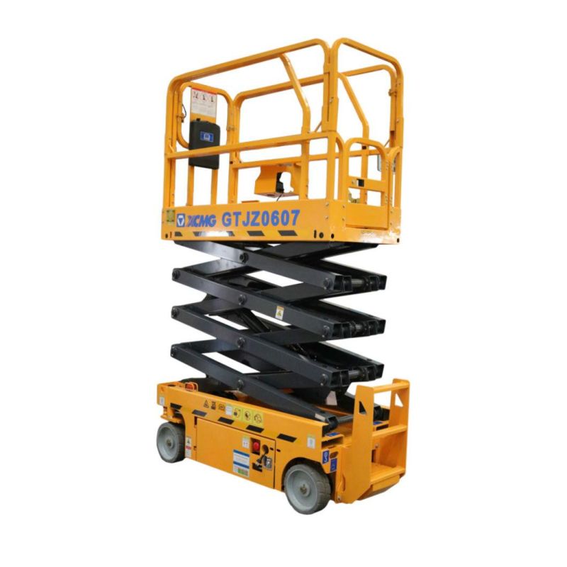XCMG Electric Lifting Equipment 8m Gtjz0607 Self-Propelled Scissor Lift Aerial Work Platform for Sale