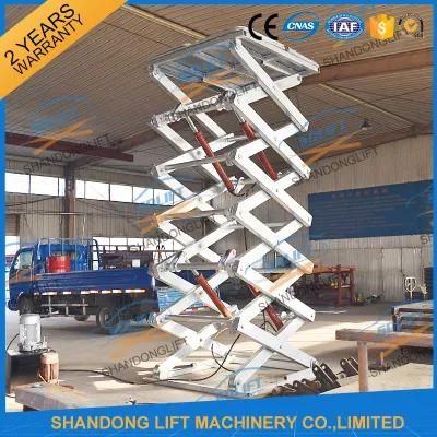 Scissor Type Electric Platform Lift Warehouse Platform Lift with Ce