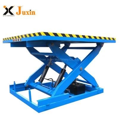 Customized Fixed Electric Hydraulic Stationary Scissor Lift Table for Warehouse