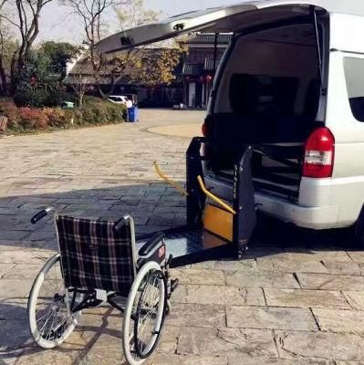Hydraulic Wheelchair Lifting Platform for Wheelchair Get Into Van Loading 350kg