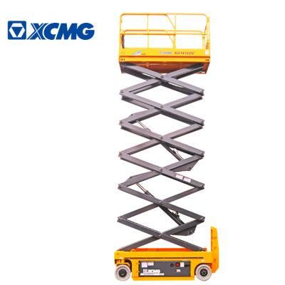 XCMG Manufacturer Xg1412DC China Brand New 14m Mobile Portable Electric Auto Car Scissor Lift for Sale