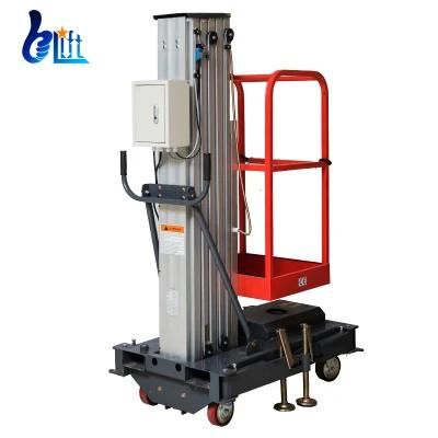 10m Electric Air Conditioner Lift Hydraulic Aluminum Lift Platform