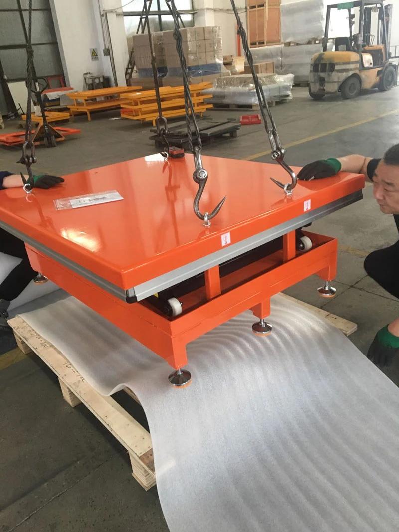 Easy to Move Scissor Lift Table/ Lifing Table with Fork Pocket